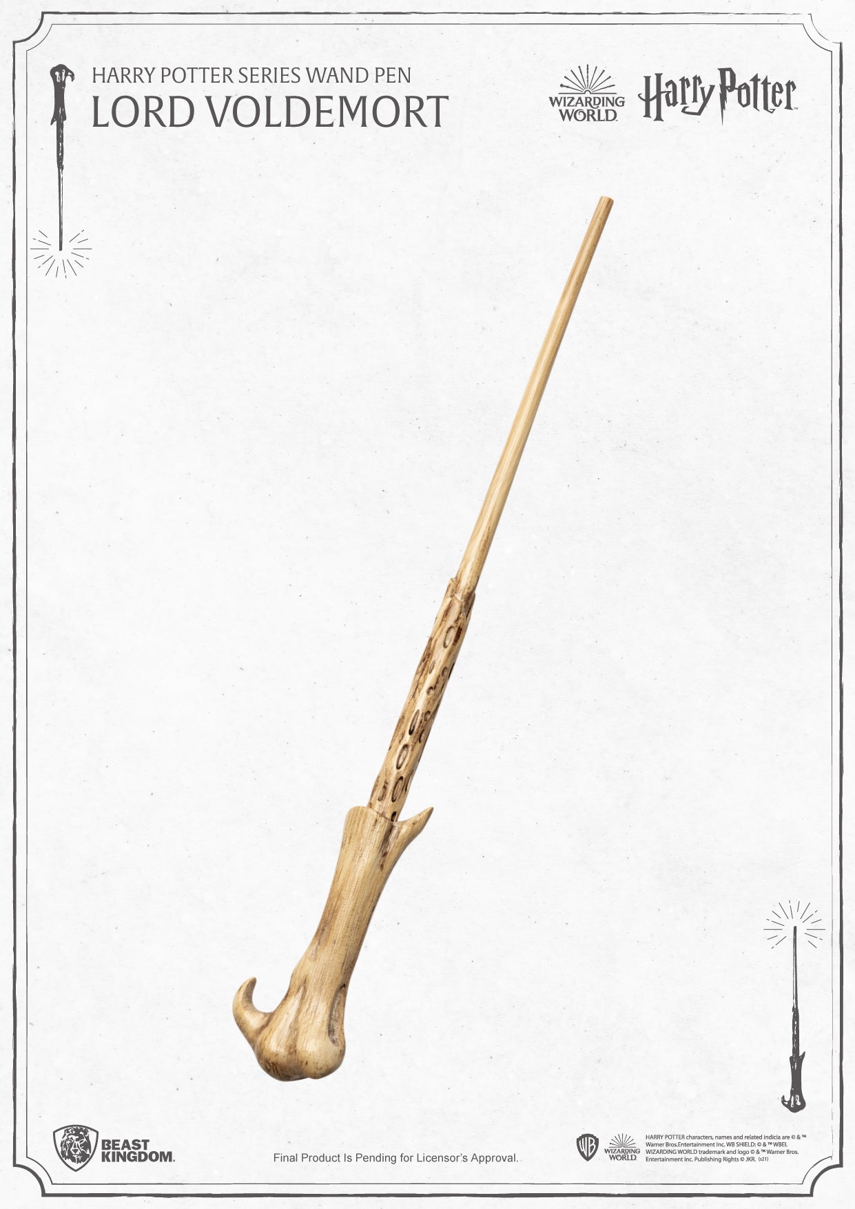 Harry Potter Series Wand Pen Lord Voldemort