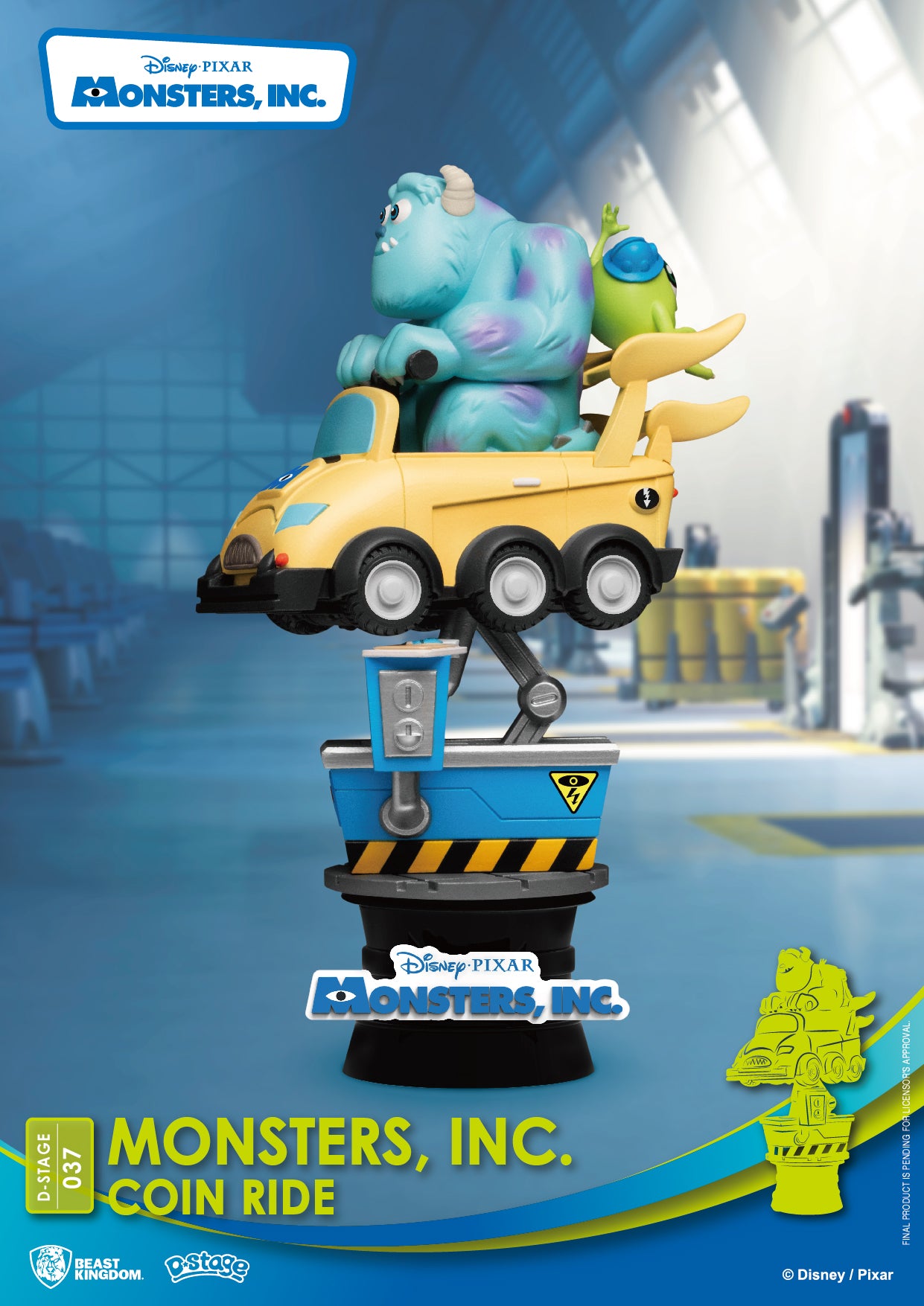 MONSTERS, INC. COIN RIDE (D-Stage)
