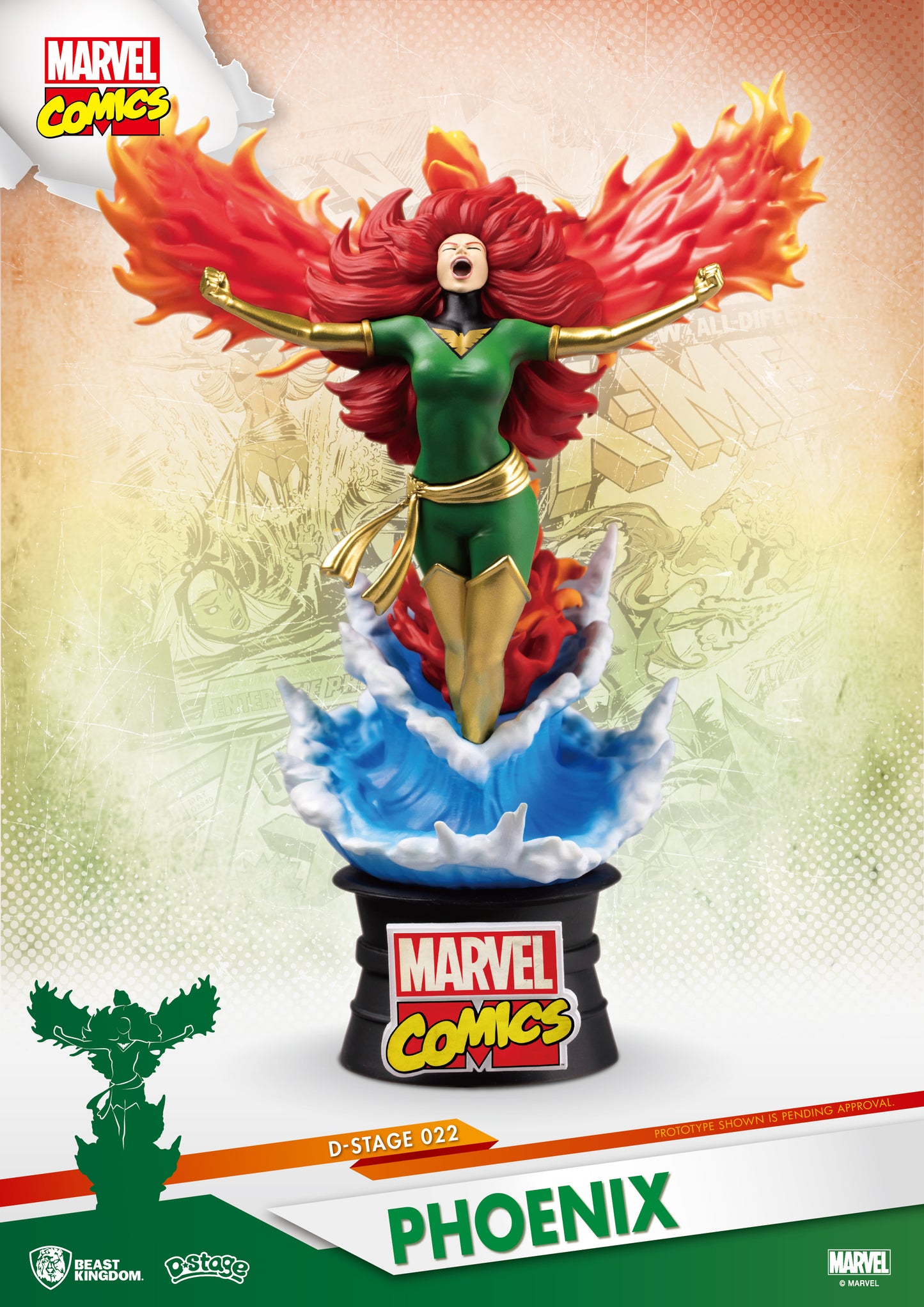 MARVEL COMICS-Phoenix (D-Stage)