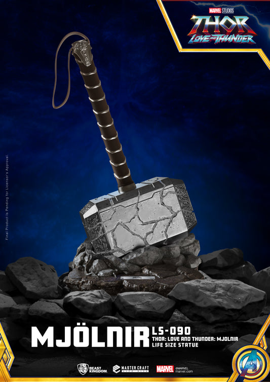 Thor : Love and Thunder Mjolnir (Life Size Statue)