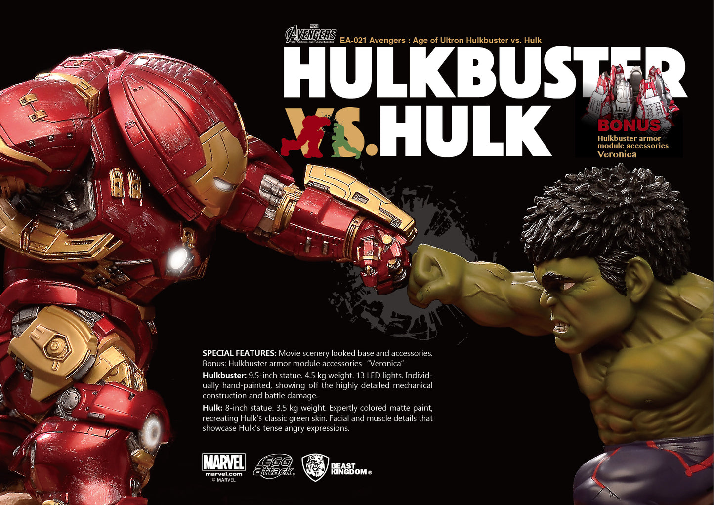 Avengers: Age of Ultron - Hulkbuster vs. Hulk (Egg Attack)