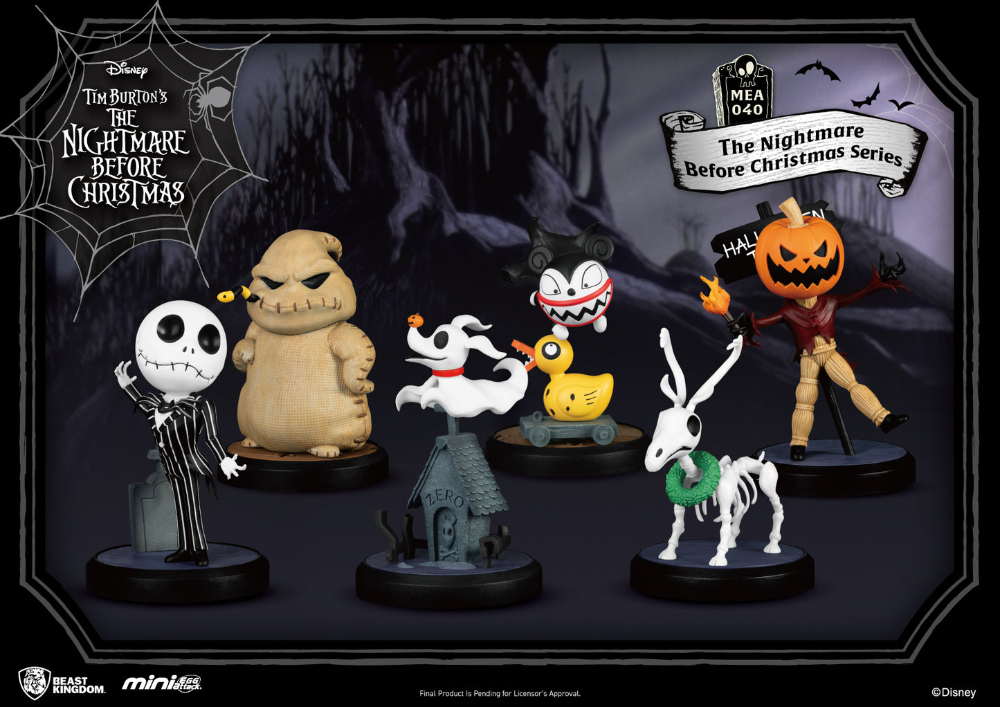 The Nightmare Before Christmas Series SET (Mini Egg Attack)