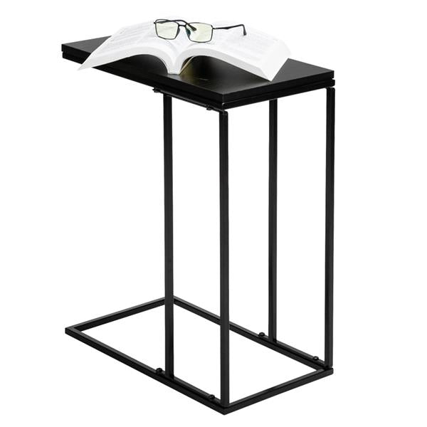 ALICIAN L Side Table for Living Room Bedroom Assemble Side Table Black