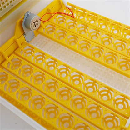 DISHYKOOKER Poultry Automatic Incubator Set for 48 Eggs Yellow