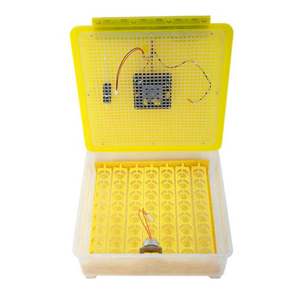 DISHYKOOKER Poultry Automatic Incubator Set for 56 Eggs Yellow