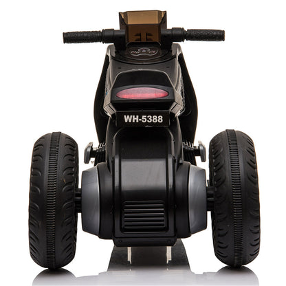 YIWA Dual Drive 6v 4.5a.h Children's 3 Wheels Electric Motorcycle with Music