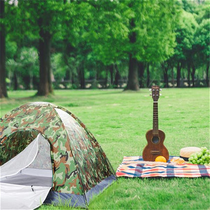 THBOXES Waterproof Camping Tent 3-4 Person Tents Camouflage