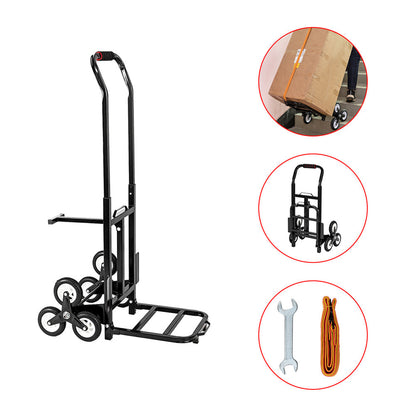 RONSHIN Portable Stair Climbing Cart 330 Lbs Capacity