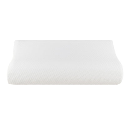 DSSTYLES Contour Pillow Memory Foam Pillow White