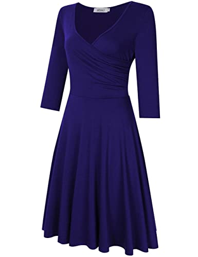 Womens Dresses,V Neck Slim Formal Dresses for Women