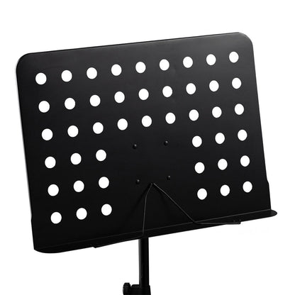 RONSHIN Portable Music Stand Adjustable Lifting Height Folding Metal Music Holder