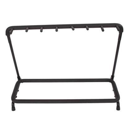 YIWA Multi Guitar Stand Rack Round Tube Shelf Type 7-Slot Display Holder