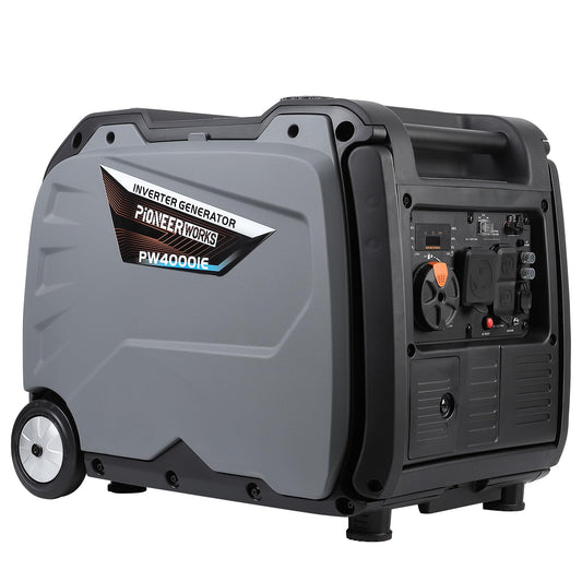 GARVEE 4000W Portable Inverter Generator Ultra Quiet Gas Engine with CO-Monitoring