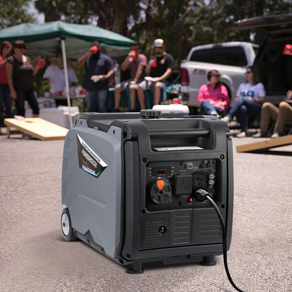 GARVEE 4000W Portable Inverter Generator Ultra Quiet Gas Engine with CO-Monitoring