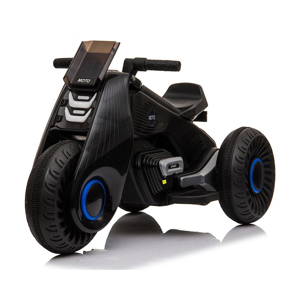 YIWA Dual Drive 6v 4.5a.h Children's 3 Wheels Electric Motorcycle with Music