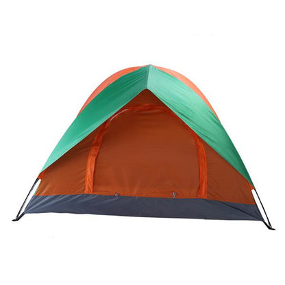 THBOXES Double-door Double-layer Folding Tent for Out Camping Beach Shelter