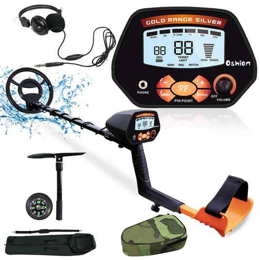 RONSHIN 10-inch Metal Detector Finder Treasure Seeking Tool