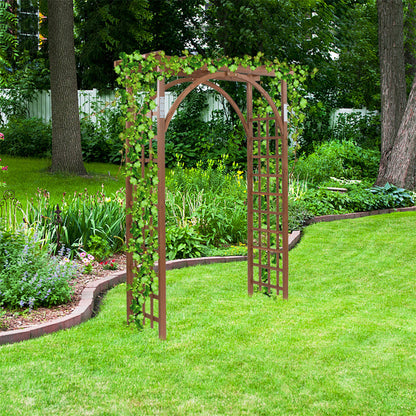 AMYOVE 7ft Garden Arches Beautiful Practical Garden Arches for Outdoor Party