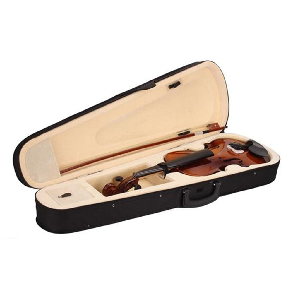 YIWA Acoustic Violin Fiddle Basswood 4/4 Violin + Case + Bow + Rosin