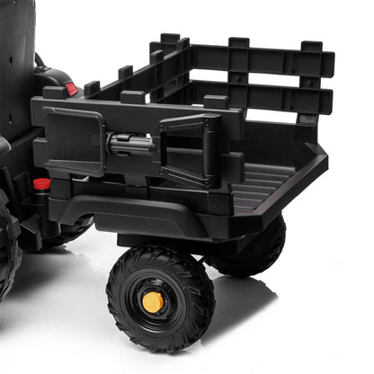 YIWA LEADZM Agricultural  Vehicle  Toys with Rear Bucket Black