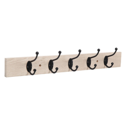 RONSHIN FY21 Wall-mounted Holder with 5 Hooks