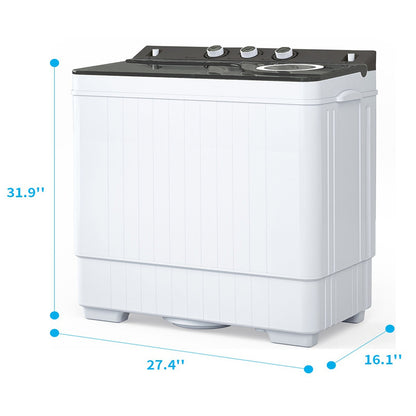 ZOKOP Xpb65-2288s Twin Tub Washing Machine 110v 420w Double Tub US Plug