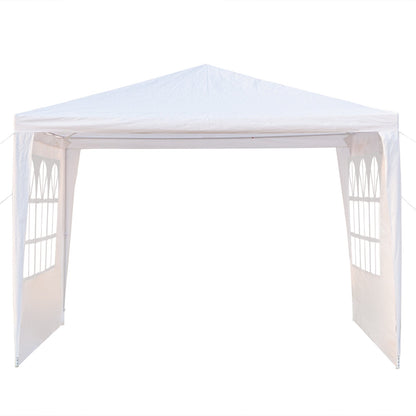 THBOXES 3-Sided Waterproof Assembled Tent Large Space with Spiral Tubes for Wedding Camping Parking