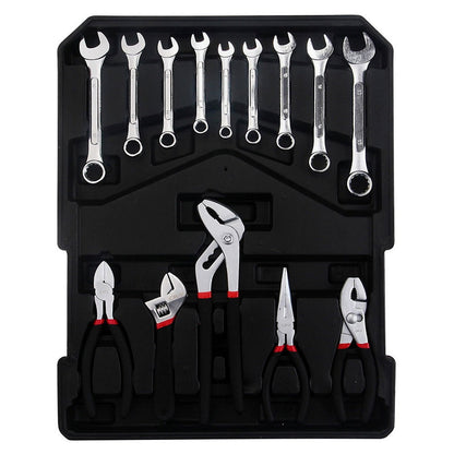 RONSHIN 799 Pcs Trolley Case Tool Repair Set Silver