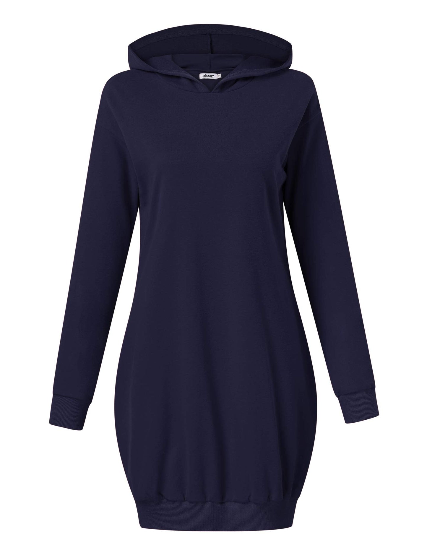 Women's Pullover Hoodie Pocket Sweatshirt Casual Dress