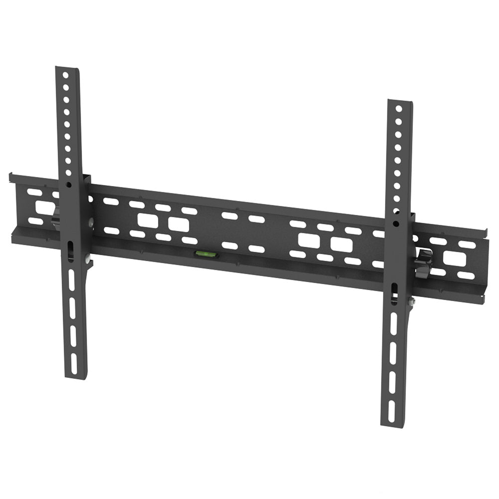 RONSHIN TV Stand with Spirit Level Wall Mounted 600x400 Mm Black