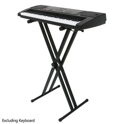 AMYOVE Dual-Tube X-Shape Q-2xc Electronic Organ Stand Keyboard Bracket Foldable Rack