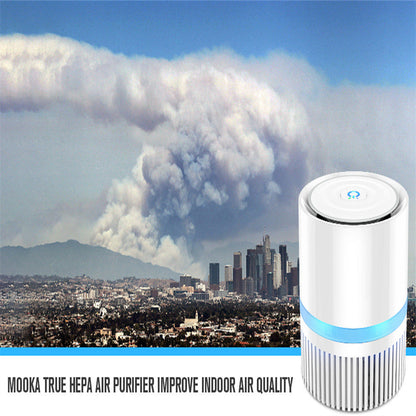 MOOKA Epi810 3-in-1 True Hepa Air Purifier Air Cleaner for Home Bedroom Bathroom