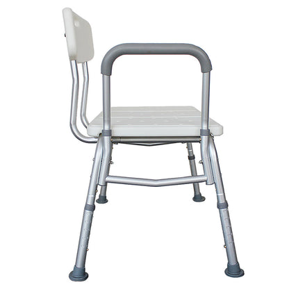 ALICIAN Bathroom Safety Shower Chair with Back Anti-Slip Anti-Rust Bath Chair