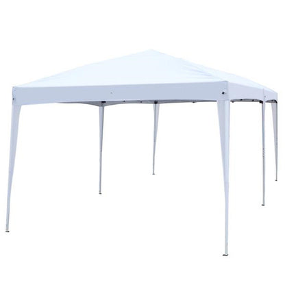 THBOXES Portable Instant Open Canopy Shade Shelter 2 Door Gazebo Tent White