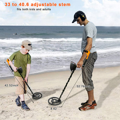 RONSHIN 10-inch Metal Detector Finder Treasure Seeking Tool