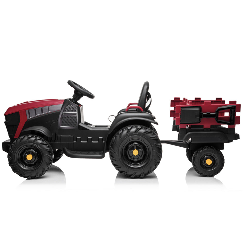 YIWA LEADZM Agricultural Vehicle Toys with Rear Bucket Red