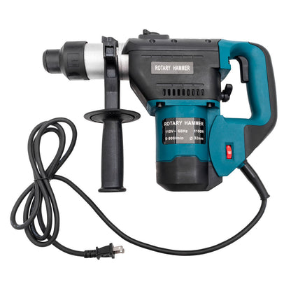 RONSHIN 60hz Professional Electric Hammer Heavy Duty Rotary Hammer Drill Blue