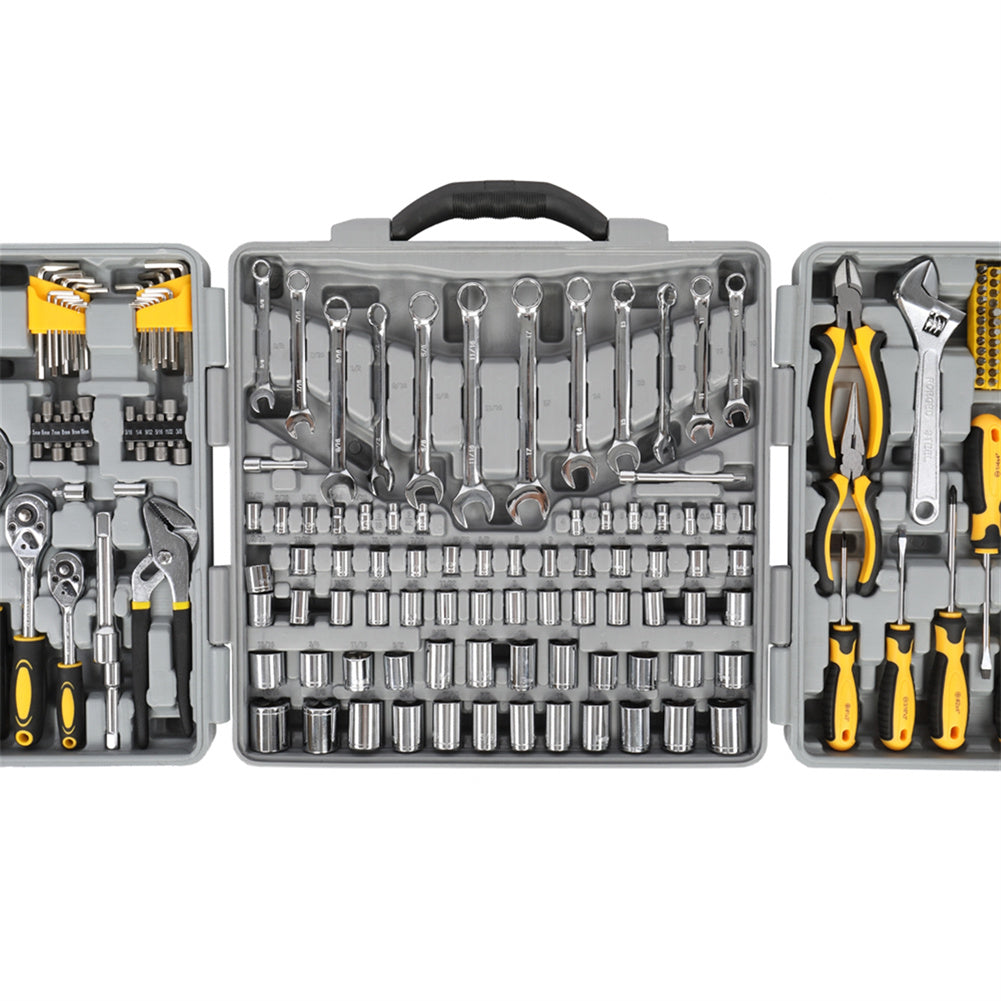 RONSHIN 205pcs Household Tool Set Portable Repair