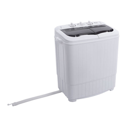 ZOKOP 14.3lbs Washing Machine Semi-automatic Twin Tub Laundry Washer