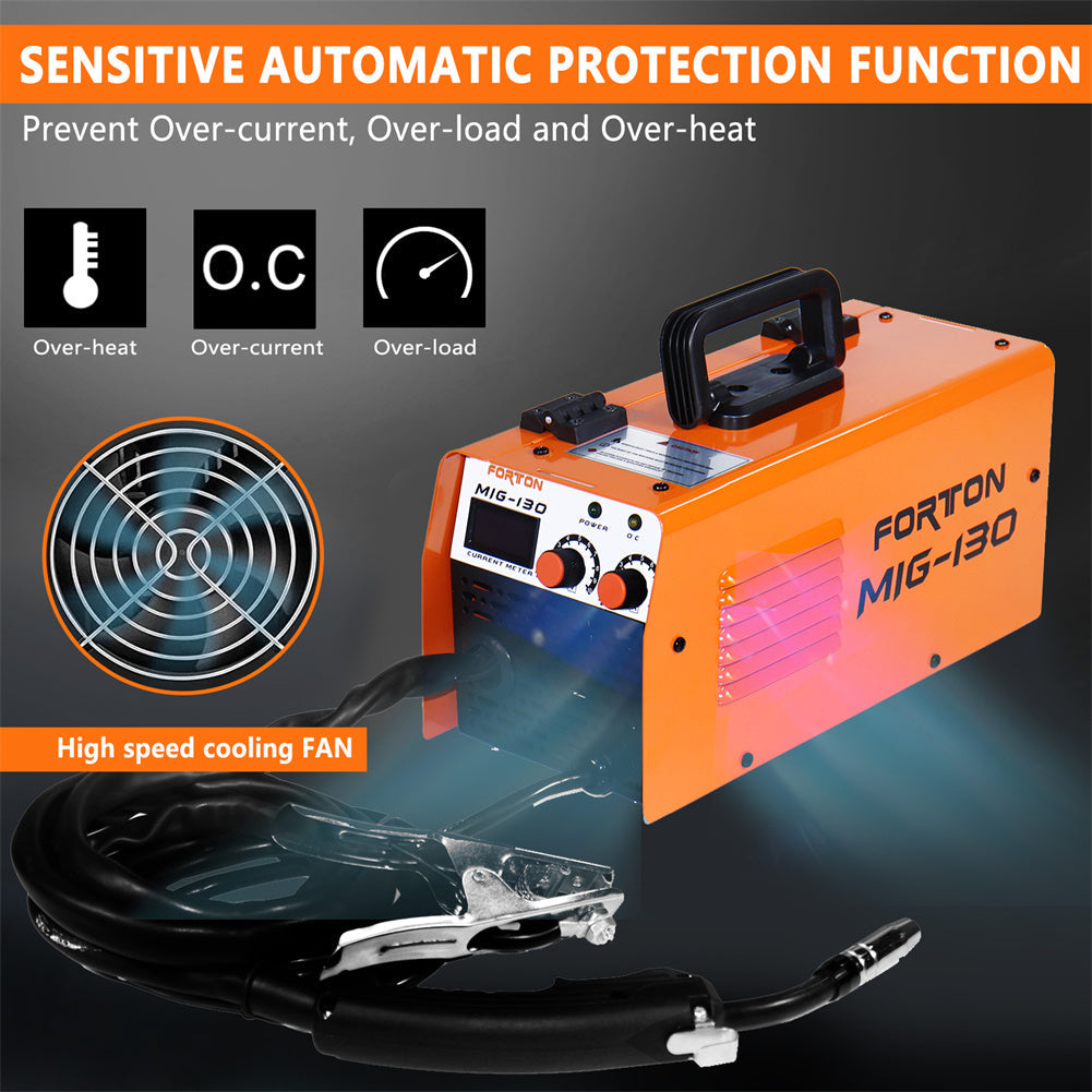 RONSHIN MIG130 Portable Mini Electric Welding Machine