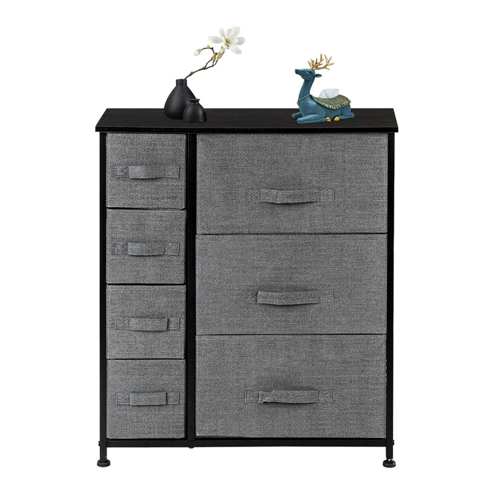 AMYOVE 7-Drawer Dresser Storage Cabinet for Bedroom Hallway Closet Office Organizer