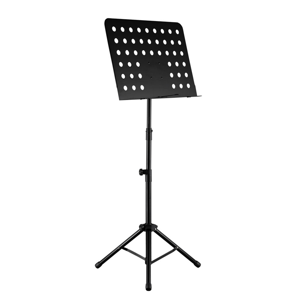 RONSHIN Portable Music Stand Adjustable Lifting Height Folding Metal Music Holder