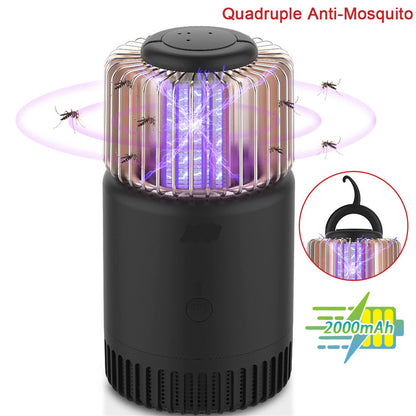 RONSHIN Bug Zapper Electric Mosquito Killer Fly Killer Insect Trap Light Black