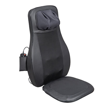 DSSTYLES Massage Chair Pad PU Leather with Vibration Heating Kneading Function