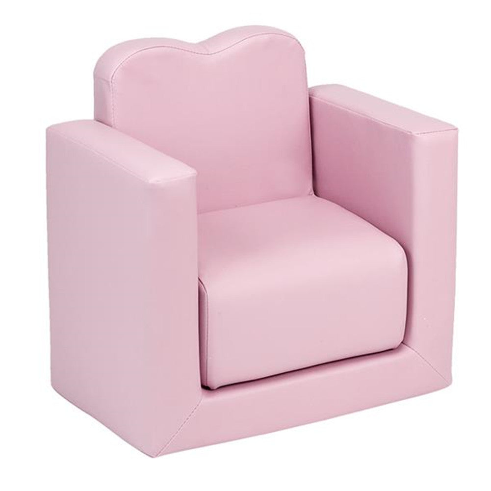 ALICIAN Single Kids Sofa 2-in-1 Rectangular 49*32*39cm Modern Pink