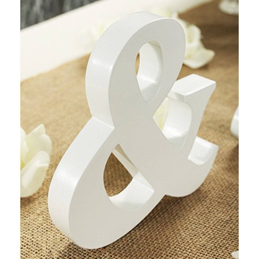 RONSHIN Wooden MRS & MRS Letter Gay Wedding Props Table Ornaments Primary Color