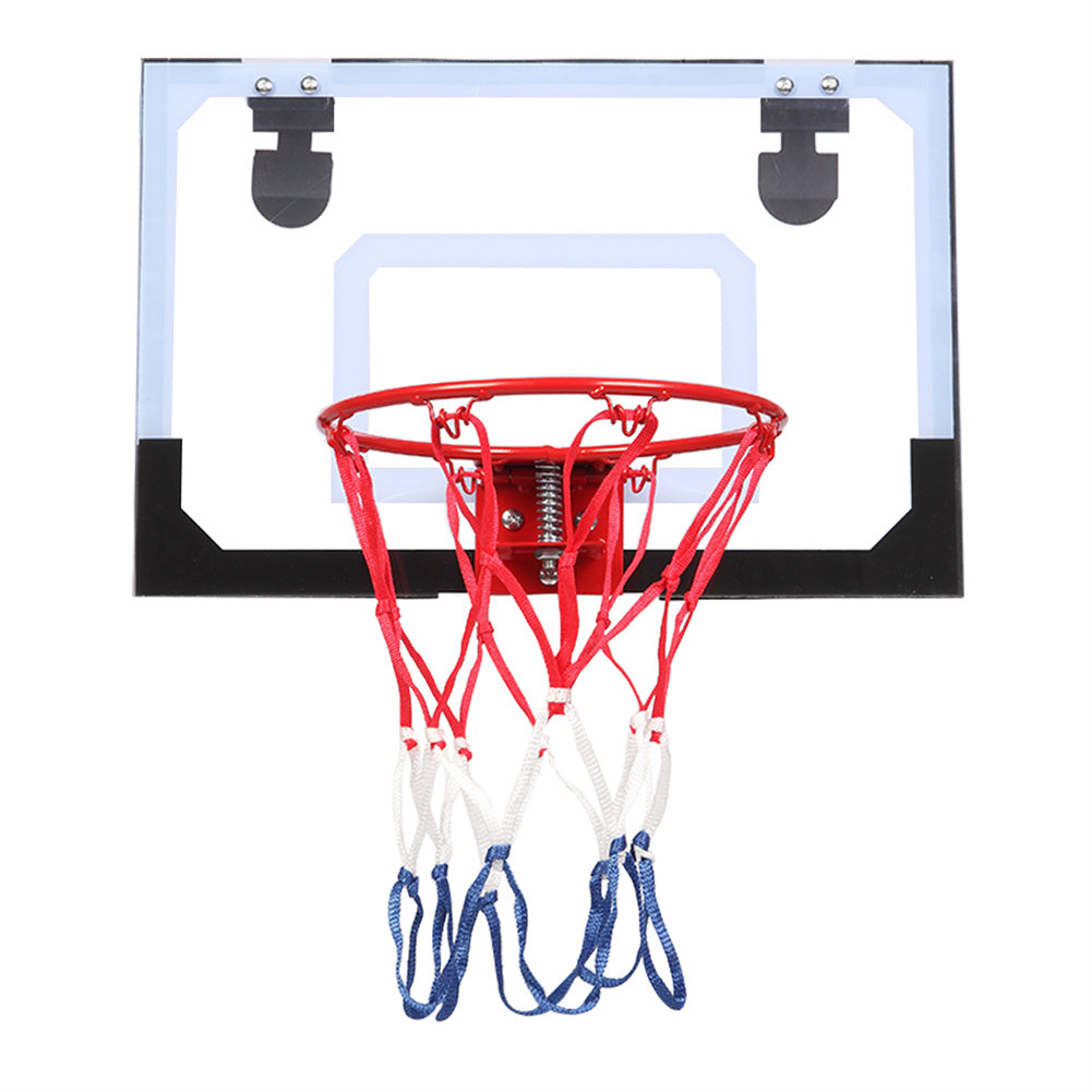 YIWA Kids Wall Mount Basketball Backboard Max Applicable Ball Diameter 5" Transparent