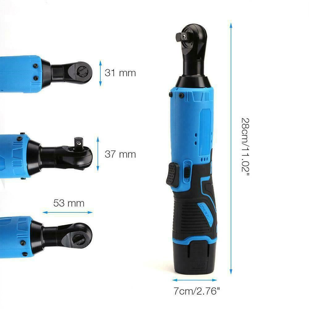 RONSHIN 3/8" Cordless Ratchet Right Angle Wrench