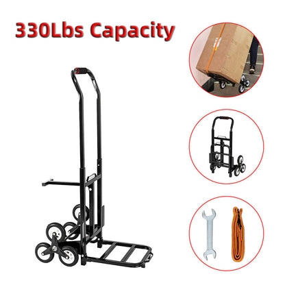 RONSHIN Portable Stair Climbing Cart 330 Lbs Capacity