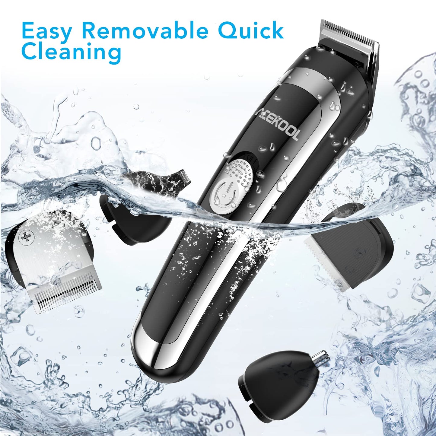 ACEKOOL Hair Trimmer BT1 19-in-1 Cordless Grooming Kit US Plug